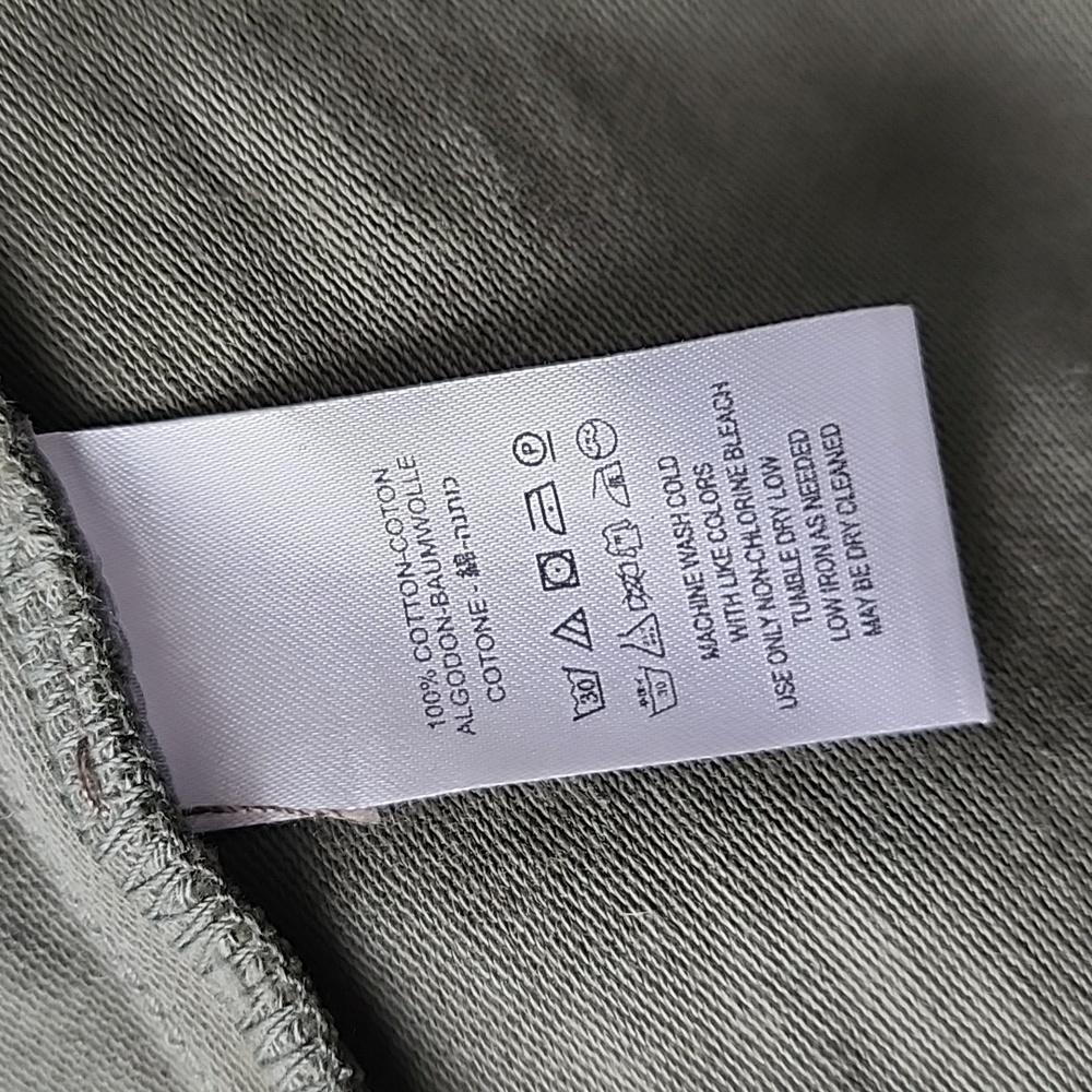 Free People Weekend Warrior Military Jacket Hood - Picture 8 of 9